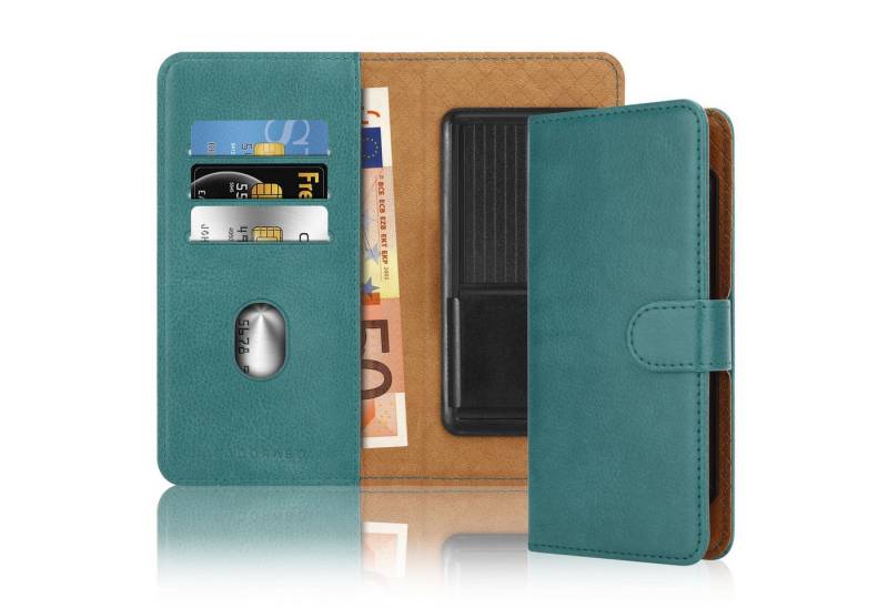 Cadorabo Handyhülle für OPPO Find X8 Pro Hülle OPPO Find X8 Pro, Hülle mit Kartenfach 360 Grad Schutzhülle Flip Case Cover Handy Tasche von Cadorabo