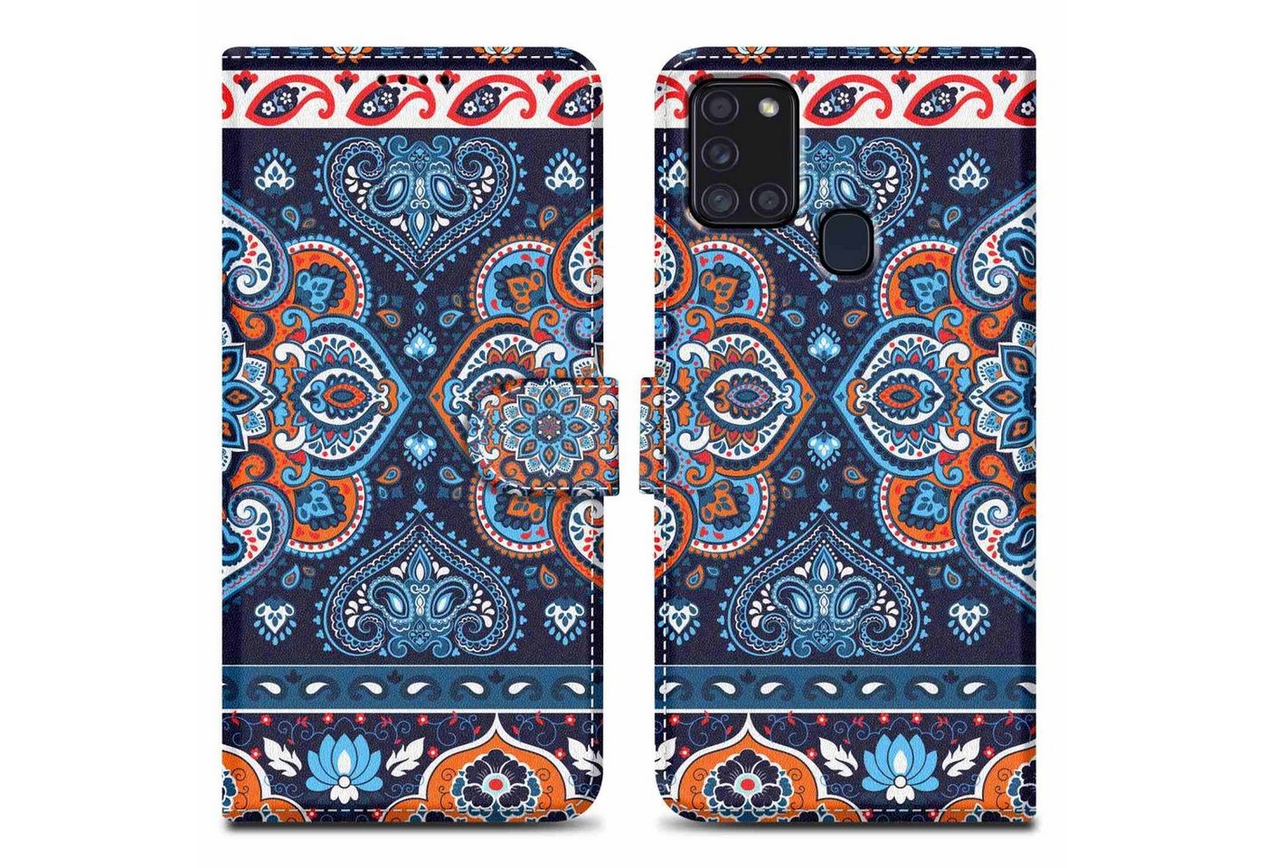 Cadorabo Handyhülle für Samsung Galaxy A21s Hülle Samsung Galaxy A21s, Handy Schutzhülle - Hülle, Standfunktion, Kartenfach, Magnetverschluss Cadorabo Handyhülle für Samsung Galaxy A21s Hülle Samsung Galaxy A21s, Handy Schutzhülle - Hülle, Standfunktion, Kartenfach, Magnetverschluss von Cadorabo