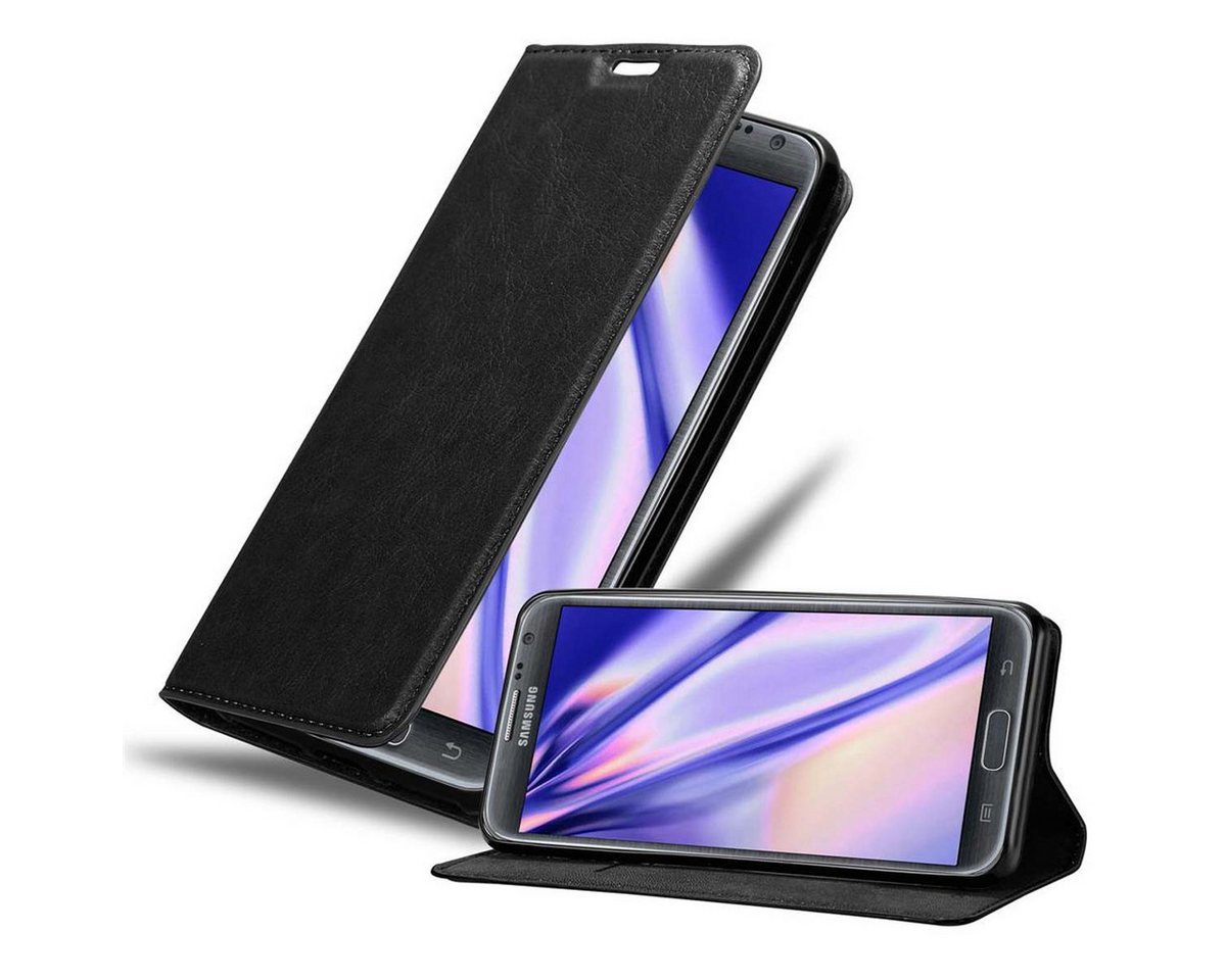Cadorabo Handyhülle für Samsung Galaxy NOTE 2 Hülle Samsung Galaxy NOTE 2, Hülle Schutzhülle mit Standfunktion, Magnetverschluss und Kartenfach Cadorabo Handyhülle für Samsung Galaxy NOTE 2 Hülle Samsung Galaxy NOTE 2, Hülle Schutzhülle mit Standfunktion, Magnetverschluss und Kartenfach von Cadorabo