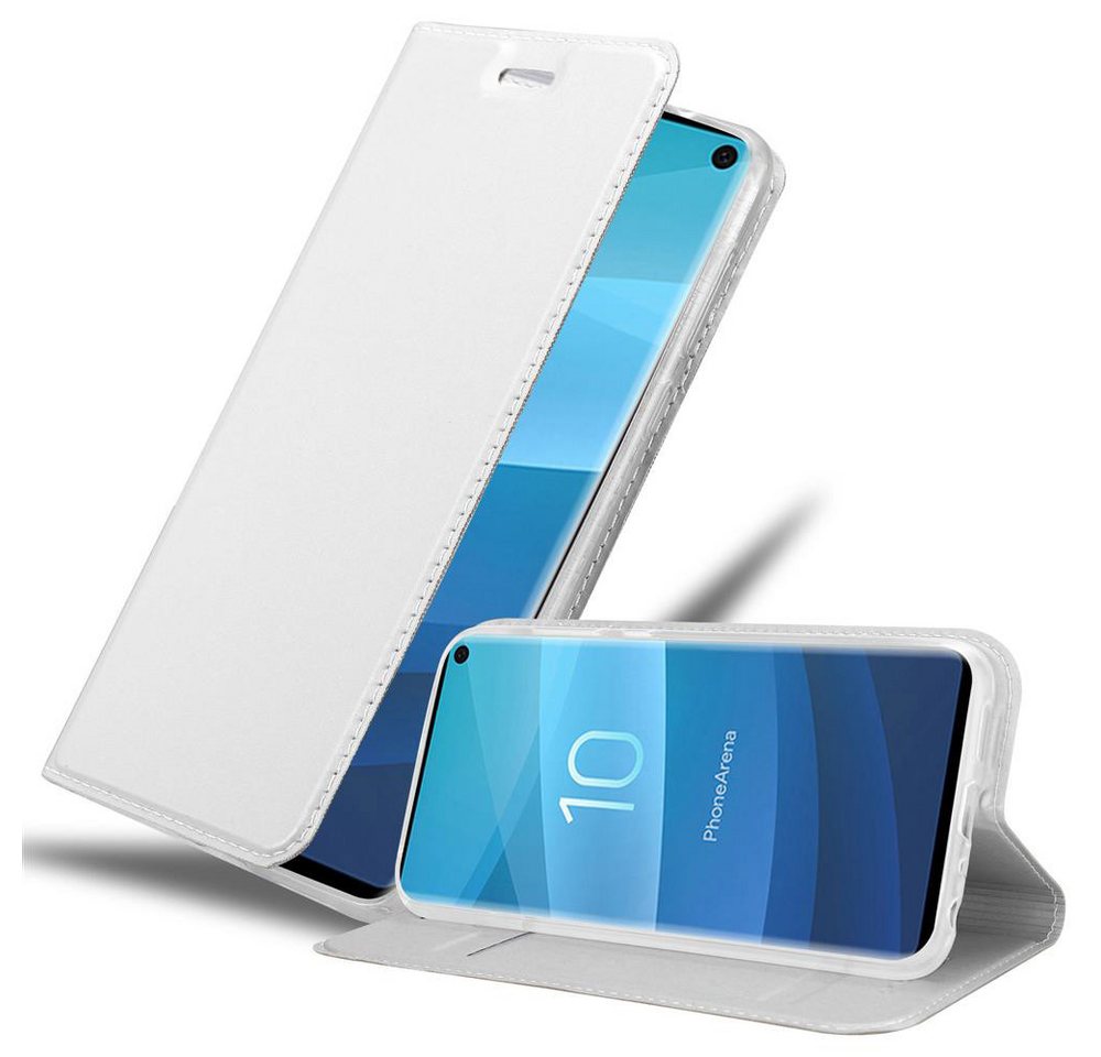 Cadorabo Handyhülle für Samsung Galaxy S10 4G Hülle Samsung Galaxy S10 4G, Schutzhülle Hülle mit Standfunktion, Magnetverschluss und Kartenfach Cadorabo Handyhülle für Samsung Galaxy S10 4G Hülle Samsung Galaxy S10 4G, Schutzhülle Hülle mit Standfunktion, Magnetverschluss und Kartenfach von Cadorabo