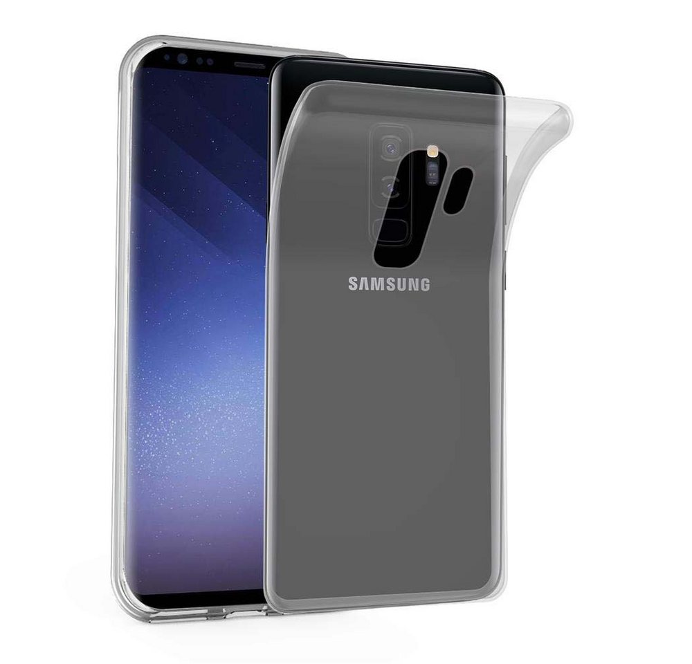 Cadorabo Handyhülle für Samsung Galaxy S9 PLUS Hülle Samsung Galaxy S9 PLUS, Hülle TPU Silikon Handy Schutzhülle Slim Transparent Case Cover Cadorabo Handyhülle für Samsung Galaxy S9 PLUS Hülle Samsung Galaxy S9 PLUS, Hülle TPU Silikon Handy Schutzhülle Slim Transparent Case Cover von Cadorabo