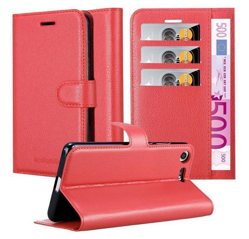 Cadorabo Handyhülle für Sony Xperia XZ PREMIUM Hülle Sony Xperia XZ PREMIUM, Hülle Schutzhülle mit Standfunktion, Kartenfach und Magnetverschluss Cadorabo Handyhülle für Sony Xperia XZ PREMIUM Hülle Sony Xperia XZ PREMIUM, Hülle Schutzhülle mit Standfunktion, Kartenfach und Magnetverschluss von Cadorabo
