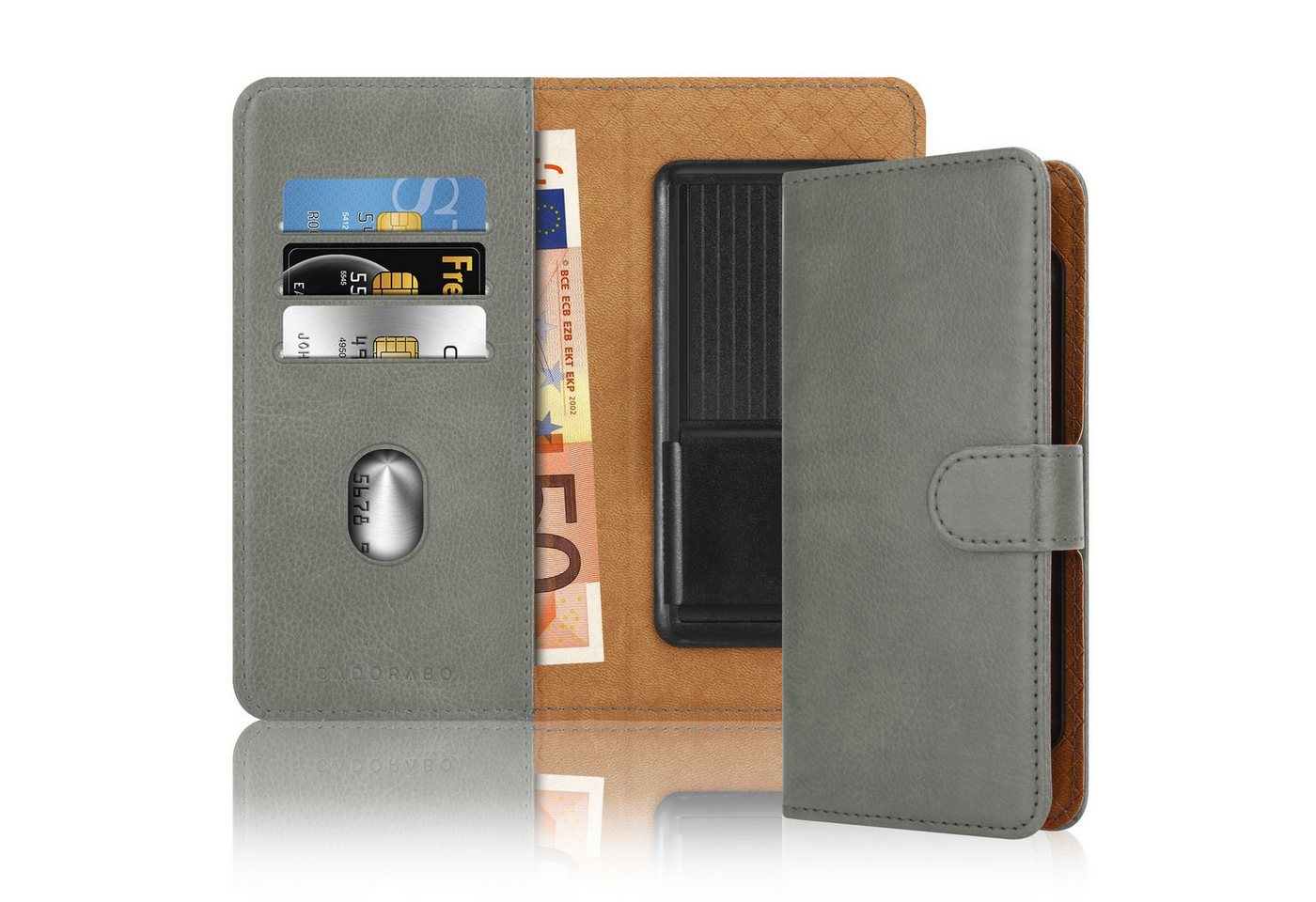 Cadorabo Handyhülle für Ulefone NOTE 6 / 6P / 6T Hülle Ulefone NOTE 6 / 6P / 6T, Hülle mit Kartenfach 360 Grad Schutzhülle Flip Case Cover Handy Tasche Cadorabo Handyhülle für Ulefone NOTE 6 / 6P / 6T Hülle Ulefone NOTE 6 / 6P / 6T, Hülle mit Kartenfach 360 Grad Schutzhülle Flip Case Cover Handy Tasche von Cadorabo