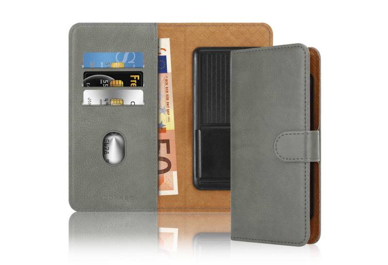 Cadorabo Handyhülle für ZTE Blade 10 VITA Hülle ZTE Blade 10 VITA, Hülle mit Kartenfach 360 Grad Schutzhülle Flip Case Cover Handy Tasche von Cadorabo
