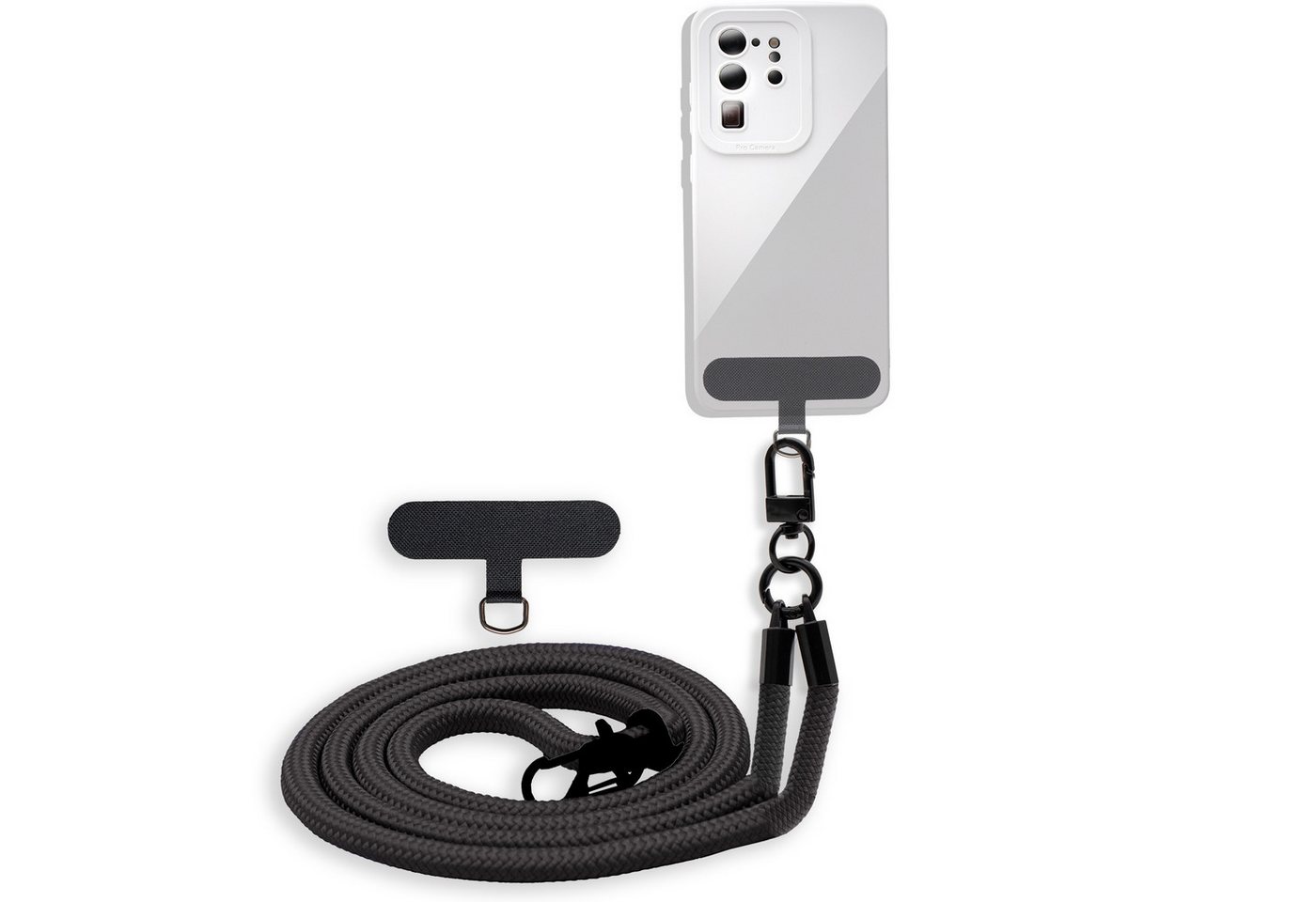 Cadorabo Handykette für Samsung Galaxy S10e Kette Samsung Galaxy S10e, Handykette für Schutzhülle mit verstellbarem Kordelband Necklace Cadorabo Handykette für Samsung Galaxy S10e Kette Samsung Galaxy S10e, Handykette für Schutzhülle mit verstellbarem Kordelband Necklace von Cadorabo