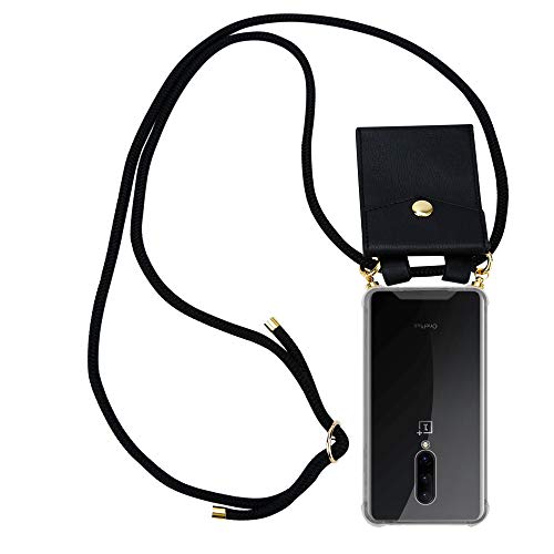 Cadorabo Handykette kompatibel mit OnePlus 7 PRO Schutzhülle TPU Silikon Case Necklace Design Slim Kratzfest Kordel Band mit Etui Rundumschutz Case Hülle für OnePlus 7 PRO in Schwarz Cadorabo Handykette kompatibel mit OnePlus 7 PRO Schutzhülle TPU Silikon Case Necklace Design Slim Kratzfest Kordel Band mit Etui Rundumschutz Case Hülle für OnePlus 7 PRO in Schwarz von Cadorabo