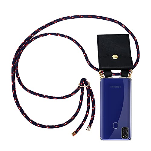 Cadorabo Handykette kompatibel mit Samsung Galaxy M21 / M30s Schutzhülle TPU Silikon Case Necklace Design Slim Kratzfest Kordel Band mit Etui Rundumschutz Case Hülle für Galaxy M21 / M30s in Blau Cadorabo Handykette kompatibel mit Samsung Galaxy M21 / M30s Schutzhülle TPU Silikon Case Necklace Design Slim Kratzfest Kordel Band mit Etui Rundumschutz Case Hülle für Galaxy M21 / M30s in Blau von Cadorabo