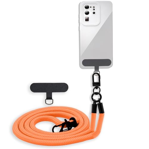 Cadorabo Handykette kompatibel mit Sony Xperia 10 IV in ORANGE - Necklace Hülle mit Verstellbaren Band Kordel zum Umhängen Cadorabo Handykette kompatibel mit Sony Xperia 10 IV in ORANGE - Necklace Hülle mit Verstellbaren Band Kordel zum Umhängen von Cadorabo