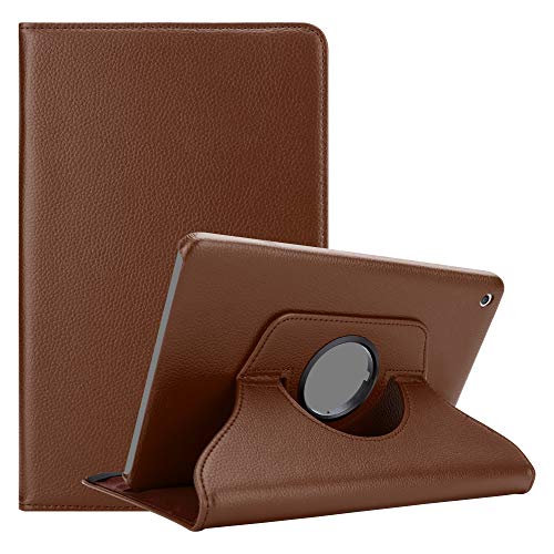 Cadorabo Hülle kompatibel mit Apple iPad Mini/Mini 2 / Mini 3 Tablethülle mit Auto Wake Up aus Kunst Leder Flip Klappbare Stoßfeste Cover Hülle für iPad Mini/Mini 2 / Mini 3 Tasche in Braun von Cadorabo
