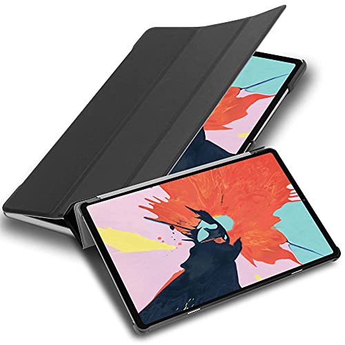 Cadorabo Hülle kompatibel mit Apple iPad PRO 11 2020 (11 Zoll) Tablethülle mit Auto Wake Up aus Kunst Leder Flip Klappbare Magnetische Cover Hülle für iPad PRO 11 2020 (11 Zoll) Tasche in Schwarz von Cadorabo