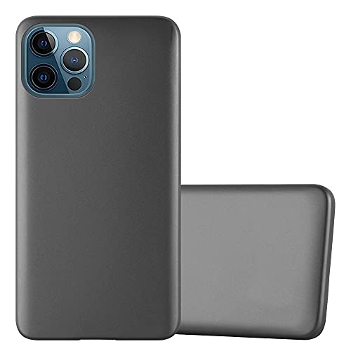 Cadorabo Hülle kompatibel mit Apple iPhone 12/12 PRO Schutzhülle TPU Silikon Case Metallic Design Slim Kratzfest Weiche Gummi mit Rundumschutz Case Hülle für iPhone 12/12 PRO in Grau Cadorabo Hülle kompatibel mit Apple iPhone 12/12 PRO Schutzhülle TPU Silikon Case Metallic Design Slim Kratzfest Weiche Gummi mit Rundumschutz Case Hülle für iPhone 12/12 PRO in Grau von Cadorabo