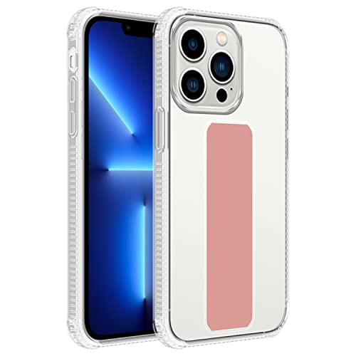 Cadorabo Hülle kompatibel mit Apple iPhone 13 PRO Schutzhülle TPU Silikon Case Standfunktion Design mit Kameraschutz Slim Kratzfest Weiche Gummi mit Rundumschutz Case Hülle für iPhone 13 PRO in Rosa von Cadorabo