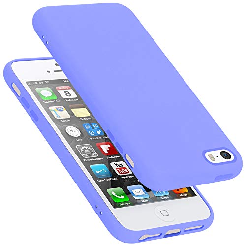 Cadorabo Hülle kompatibel mit Apple iPhone 5 / 5S / SE 2016 Hülle Silikon Handyhülle für iPhone 5 / 5S / SE 2016 Case aus flüssigem Silikon- Kratzfeste dünne TPU Schutzhülle - Liquid HELL LILA Cadorabo Hülle kompatibel mit Apple iPhone 5 / 5S / SE 2016 Hülle Silikon Handyhülle für iPhone 5 / 5S / SE 2016 Case aus flüssigem Silikon- Kratzfeste dünne TPU Schutzhülle - Liquid HELL LILA von Cadorabo