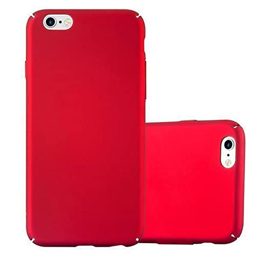 Cadorabo Hülle kompatibel mit Apple iPhone 6 / 6S Schutzhülle TPU Silikon Case Metallic Design Anti Rutsch Slim Kratzfest Stabiles Hardcase mit Rundumschutz Case Hülle für iPhone 6 / 6S in Rot Cadorabo Hülle kompatibel mit Apple iPhone 6 / 6S Schutzhülle TPU Silikon Case Metallic Design Anti Rutsch Slim Kratzfest Stabiles Hardcase mit Rundumschutz Case Hülle für iPhone 6 / 6S in Rot von Cadorabo