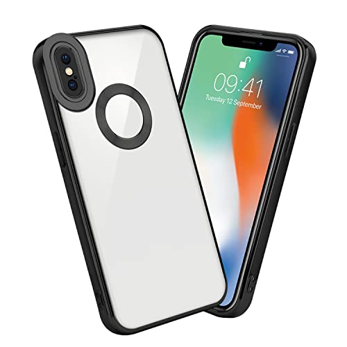 Cadorabo Hülle kompatibel mit Apple iPhone X/XS Schutzhülle TPU Silikon Case Chrome Design mit Kameraschutz Slim Kratzfest Weiche Gummi mit Rundumschutz Case Hülle für iPhone X/XS in Transparent Cadorabo Hülle kompatibel mit Apple iPhone X/XS Schutzhülle TPU Silikon Case Chrome Design mit Kameraschutz Slim Kratzfest Weiche Gummi mit Rundumschutz Case Hülle für iPhone X/XS in Transparent von Cadorabo