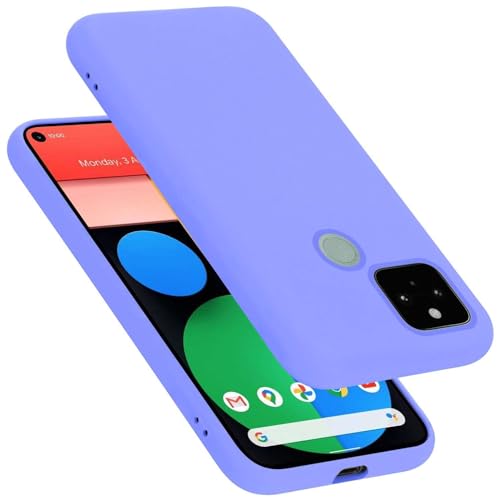Cadorabo Hülle kompatibel mit Google Pixel 5 Hülle Silikon Handyhülle für Pixel 5 Case aus flüssigem Silikon- Kratzfeste und stoßfeste dünne TPU Schutzhülle - Liquid HELL LILA Cadorabo Hülle kompatibel mit Google Pixel 5 Hülle Silikon Handyhülle für Pixel 5 Case aus flüssigem Silikon- Kratzfeste und stoßfeste dünne TPU Schutzhülle - Liquid HELL LILA von Cadorabo