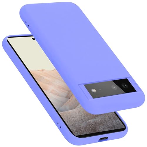 Cadorabo Hülle kompatibel mit Google Pixel 6 Hülle Silikon Handyhülle für Pixel 6 Case aus flüssigem Silikon- Kratzfeste und stoßfeste dünne TPU Schutzhülle - Liquid HELL LILA Cadorabo Hülle kompatibel mit Google Pixel 6 Hülle Silikon Handyhülle für Pixel 6 Case aus flüssigem Silikon- Kratzfeste und stoßfeste dünne TPU Schutzhülle - Liquid HELL LILA von Cadorabo