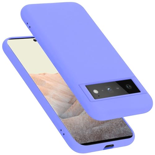 Cadorabo Hülle kompatibel mit Google Pixel 6 PRO Hülle Silikon Handyhülle für Pixel 6 PRO Case aus flüssigem Silikon- Kratzfeste und stoßfeste dünne TPU Schutzhülle - Liquid HELL LILA Cadorabo Hülle kompatibel mit Google Pixel 6 PRO Hülle Silikon Handyhülle für Pixel 6 PRO Case aus flüssigem Silikon- Kratzfeste und stoßfeste dünne TPU Schutzhülle - Liquid HELL LILA von Cadorabo