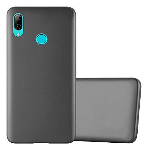 Cadorabo Hülle kompatibel mit Honor 10 LITE Huawei P SMART 2019 Schutzhülle TPU Silikon Case Metallic Design Slim Kratzfest Gummi Case Hülle für Honor 10 LITE Huawei P SMART 2019 in Grau von Cadorabo