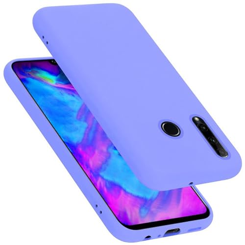 Cadorabo Hülle kompatibel mit Honor 10i 20i 20 LITE Huawei Enjoy 9S Schutzhülle TPU Silikon Case Liquidsilikon Microfaser Case Hülle für Honor 10i 20i 20 LITE Huawei Enjoy 9S in Lila von Cadorabo