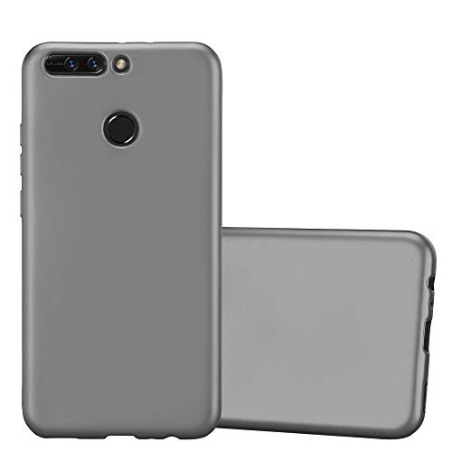 Cadorabo Hülle kompatibel mit Honor 8 PRO Schutzhülle TPU Silikon Case Metallic Design Slim Kratzfest Weiche Gummi mit Rundumschutz Case Hülle für Honor 8 PRO in Grau Cadorabo Hülle kompatibel mit Honor 8 PRO Schutzhülle TPU Silikon Case Metallic Design Slim Kratzfest Weiche Gummi mit Rundumschutz Case Hülle für Honor 8 PRO in Grau von Cadorabo