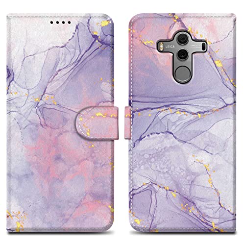 Cadorabo Hülle kompatibel mit Huawei Mate 10 PRO - Design Pink Lila Marmor No. 5 - Schutzhülle mit Magnetverschluss, Standfunktion und Kartenfach Cadorabo Hülle kompatibel mit Huawei Mate 10 PRO - Design Pink Lila Marmor No. 5 - Schutzhülle mit Magnetverschluss, Standfunktion und Kartenfach von Cadorabo