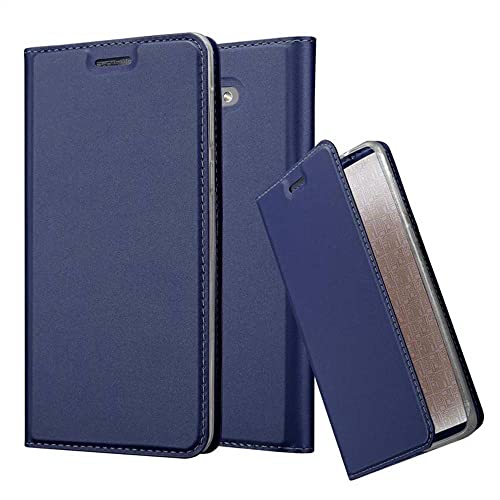 Cadorabo Hülle kompatibel mit Huawei Mate 9 LITE / GR5 2017 / Honor 6X aus Kunst Leder Klappbare Magnetische [Kartenfächern] Cover Hülle für Huawei Mate 9 LITE / GR5 2017 / Honor 6X Tasche in Blau von Cadorabo