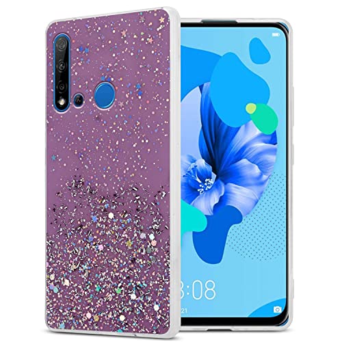 Cadorabo Hülle kompatibel mit Huawei NOVA 5i/P20 LITE 2019 Rundumschutz TPU Silikon Case Mädchen Glitzer Strass Design Slim Kratzfest Weiche Bling Schutzhülle für Huawei NOVA 5i/P20 LITE 2019 in Lila Cadorabo Hülle kompatibel mit Huawei NOVA 5i/P20 LITE 2019 Rundumschutz TPU Silikon Case Mädchen Glitzer Strass Design Slim Kratzfest Weiche Bling Schutzhülle für Huawei NOVA 5i/P20 LITE 2019 in Lila von Cadorabo