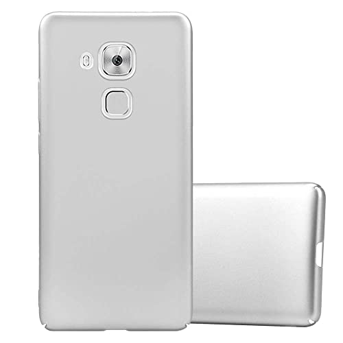 Cadorabo Hülle kompatibel mit Huawei NOVA Plus Schutzhülle TPU Silikon Case Metallic Design Anti Rutsch Slim Kratzfest Stabiles Hardcase mit Rundumschutz Case Hülle für Huawei NOVA Plus in Silber von Cadorabo