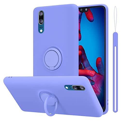 Cadorabo Hülle kompatibel mit Huawei P20 Schutzhülle TPU Silikon Case Liquid Design mit Ring Slim Kratzfest Liquidsilikon Microfaser mit Rundumschutz Case Hülle für Huawei P20 in Lila Cadorabo Hülle kompatibel mit Huawei P20 Schutzhülle TPU Silikon Case Liquid Design mit Ring Slim Kratzfest Liquidsilikon Microfaser mit Rundumschutz Case Hülle für Huawei P20 in Lila von Cadorabo