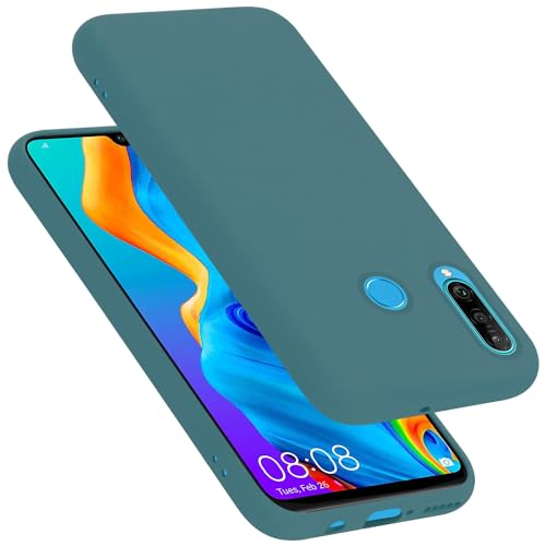 Cadorabo Hülle kompatibel mit Huawei P30 LITE Hülle Silikon Handyhülle für P30 LITE Case aus flüssigem Silikon- Kratzfeste und stoßfeste dünne TPU Schutzhülle - Liquid GRÜN Cadorabo Hülle kompatibel mit Huawei P30 LITE Hülle Silikon Handyhülle für P30 LITE Case aus flüssigem Silikon- Kratzfeste und stoßfeste dünne TPU Schutzhülle - Liquid GRÜN von Cadorabo