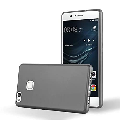 Cadorabo Hülle kompatibel mit Huawei P9 LITE 2016 G9 LITE Schutzhülle TPU Silikon Case Metallic Design Slim Kratzfest Weiche Gummi mit Rundumschutz Case Hülle für Huawei P9 LITE 2016 G9 LITE in Grau Cadorabo Hülle kompatibel mit Huawei P9 LITE 2016 G9 LITE Schutzhülle TPU Silikon Case Metallic Design Slim Kratzfest Weiche Gummi mit Rundumschutz Case Hülle für Huawei P9 LITE 2016 G9 LITE in Grau von Cadorabo