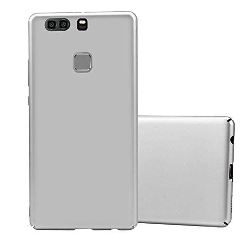 Cadorabo Hülle kompatibel mit Huawei P9 Plus Schutzhülle TPU Silikon Case Metallic Design Anti Rutsch Slim Kratzfest Stabiles Hardcase mit Rundumschutz Case Hülle für Huawei P9 Plus in Silber von Cadorabo