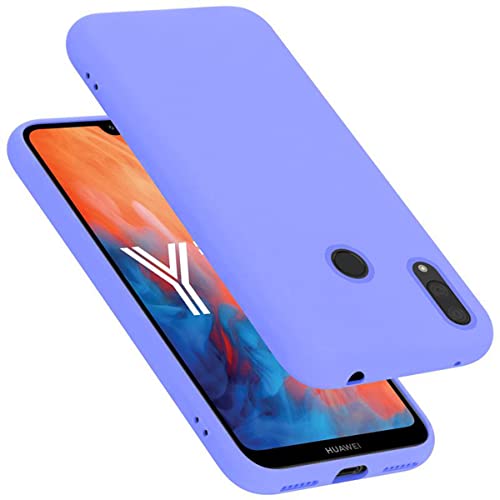Cadorabo Hülle kompatibel mit Huawei Y7 2019 / Y7 Prime 2019 Hülle Silikon Handyhülle für Y7 2019 / Y7 Prime 2019 Case aus flüssigem Silikon- Kratzfeste dünne TPU Schutzhülle - Liquid HELL LILA Cadorabo Hülle kompatibel mit Huawei Y7 2019 / Y7 Prime 2019 Hülle Silikon Handyhülle für Y7 2019 / Y7 Prime 2019 Case aus flüssigem Silikon- Kratzfeste dünne TPU Schutzhülle - Liquid HELL LILA von Cadorabo
