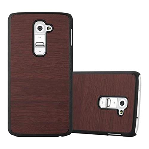 Cadorabo Hülle kompatibel mit LG G2 Schutzhülle TPU Silikon Case Wood Design Anti Rutsch Slim Kratzfest Stabiles Hardcase mit Rundumschutz Case Hülle für LG G2 in Braun Cadorabo Hülle kompatibel mit LG G2 Schutzhülle TPU Silikon Case Wood Design Anti Rutsch Slim Kratzfest Stabiles Hardcase mit Rundumschutz Case Hülle für LG G2 in Braun von Cadorabo