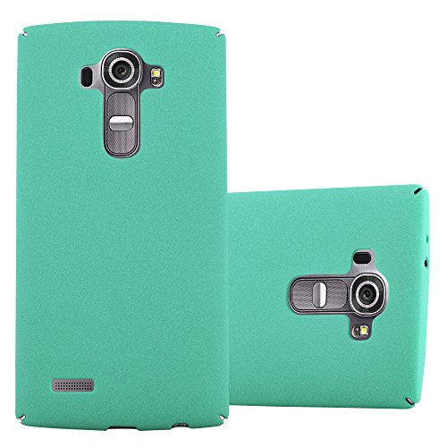 Cadorabo Hülle kompatibel mit LG G4 / G4 Plus Schutzhülle TPU Silikon Case Frost Design Anti Rutsch Slim Kratzfest Stabiles Hardcase mit Rundumschutz Case Hülle für LG G4 / G4 Plus in Grün von Cadorabo