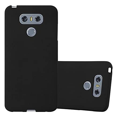 Cadorabo Hülle kompatibel mit LG G6 Schutzhülle TPU Silikon Case Frost Design Slim Kratzfest Weiche Gummi mit Rundumschutz Case Hülle für LG G6 in Schwarz Cadorabo Hülle kompatibel mit LG G6 Schutzhülle TPU Silikon Case Frost Design Slim Kratzfest Weiche Gummi mit Rundumschutz Case Hülle für LG G6 in Schwarz von Cadorabo