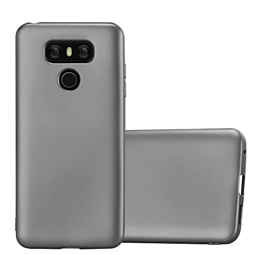 Cadorabo Hülle kompatibel mit LG G6 Schutzhülle TPU Silikon Case Metallic Design Slim Kratzfest Weiche Gummi mit Rundumschutz Case Hülle für LG G6 in Grau Cadorabo Hülle kompatibel mit LG G6 Schutzhülle TPU Silikon Case Metallic Design Slim Kratzfest Weiche Gummi mit Rundumschutz Case Hülle für LG G6 in Grau von Cadorabo