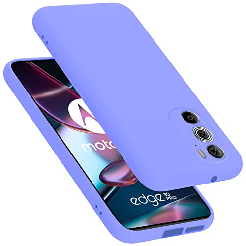 Cadorabo Hülle kompatibel mit Motorola Edge 30 PRO/Edge+ Hülle Silikon Handyhülle für Edge 30 PRO/Edge+ Case aus flüssigem Silikon- Kratzfeste dünne TPU Schutzhülle - Liquid HELL LILA Cadorabo Hülle kompatibel mit Motorola Edge 30 PRO/Edge+ Hülle Silikon Handyhülle für Edge 30 PRO/Edge+ Case aus flüssigem Silikon- Kratzfeste dünne TPU Schutzhülle - Liquid HELL LILA von Cadorabo