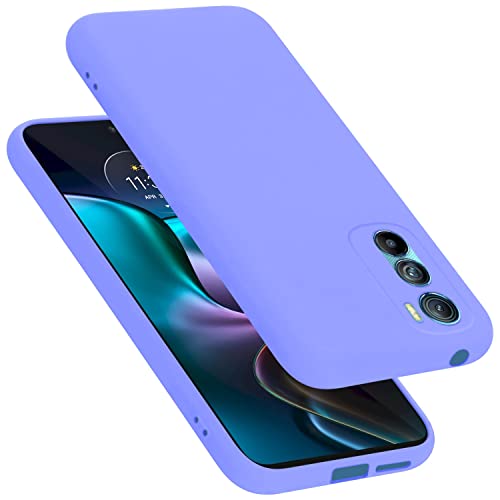 Cadorabo Hülle kompatibel mit Motorola Edge 30 Hülle Silikon Handyhülle für Edge 30 Case aus flüssigem Silikon- Kratzfeste und stoßfeste dünne TPU Schutzhülle - Liquid HELL LILA Cadorabo Hülle kompatibel mit Motorola Edge 30 Hülle Silikon Handyhülle für Edge 30 Case aus flüssigem Silikon- Kratzfeste und stoßfeste dünne TPU Schutzhülle - Liquid HELL LILA von Cadorabo