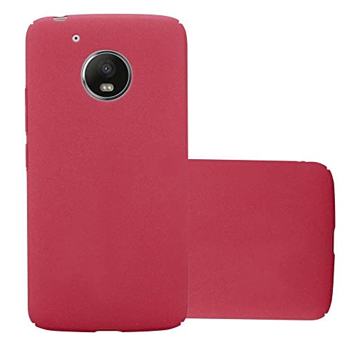 Cadorabo Hülle kompatibel mit Motorola Moto G5 Schutzhülle TPU Silikon Case Frost Design Anti Rutsch Slim Kratzfest Stabiles Hardcase mit Rundumschutz Case Hülle für Motorola Moto G5 in Rot Cadorabo Hülle kompatibel mit Motorola Moto G5 Schutzhülle TPU Silikon Case Frost Design Anti Rutsch Slim Kratzfest Stabiles Hardcase mit Rundumschutz Case Hülle für Motorola Moto G5 in Rot von Cadorabo