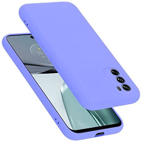 Cadorabo Hülle kompatibel mit Motorola Moto G62 5G in Liquid HELL LILA - Schutzhülle aus flexiblem TPU Silikon von Cadorabo