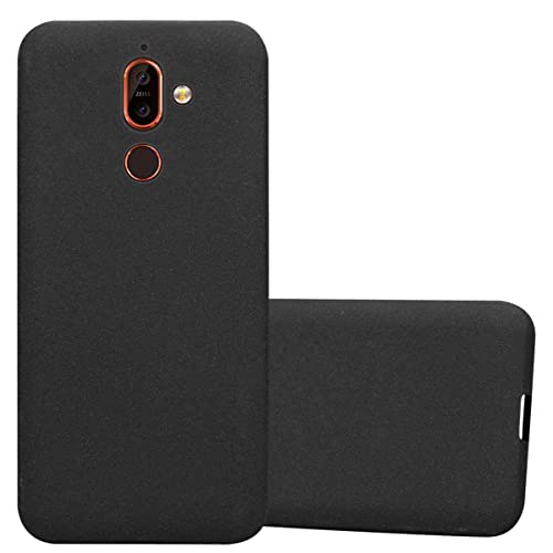 Cadorabo Hülle kompatibel mit Nokia 7 Plus Schutzhülle TPU Silikon Case Frost Design Slim Kratzfest Weiche Gummi mit Rundumschutz Case Hülle für Nokia 7 Plus in Schwarz Cadorabo Hülle kompatibel mit Nokia 7 Plus Schutzhülle TPU Silikon Case Frost Design Slim Kratzfest Weiche Gummi mit Rundumschutz Case Hülle für Nokia 7 Plus in Schwarz von Cadorabo