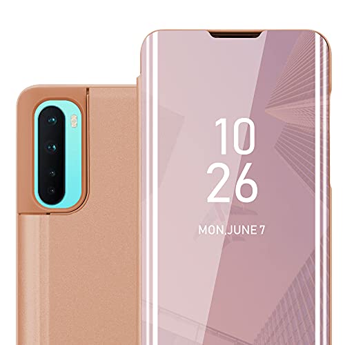 Cadorabo Hülle kompatibel mit OnePlus Nord Schutzhülle TPU Silikon Case 360 View Spiegel, Slim Kratzfest Weiche Gummi mit Rundumschutz Cover Hülle für OnePlus Nord in Pink Cadorabo Hülle kompatibel mit OnePlus Nord Schutzhülle TPU Silikon Case 360 View Spiegel, Slim Kratzfest Weiche Gummi mit Rundumschutz Cover Hülle für OnePlus Nord in Pink von Cadorabo