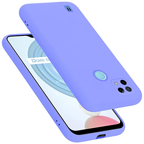 Cadorabo Hülle kompatibel mit Realme C21 Hülle Silikon Handyhülle für C21 Case aus flüssigem Silikon- Kratzfeste und stoßfeste dünne TPU Schutzhülle - Liquid HELL LILA Cadorabo Hülle kompatibel mit Realme C21 Hülle Silikon Handyhülle für C21 Case aus flüssigem Silikon- Kratzfeste und stoßfeste dünne TPU Schutzhülle - Liquid HELL LILA von Cadorabo