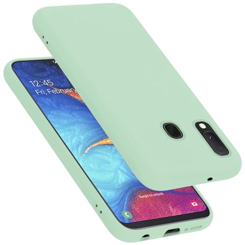 Cadorabo Hülle kompatibel mit Samsung Galaxy A10e / A20e Hülle Silikon Handyhülle für Galaxy A10e / A20e Case aus flüssigem Silikon- Kratzfeste und stoßfeste dünne TPU Schutzhülle - Liquid HELL GRÜN Cadorabo Hülle kompatibel mit Samsung Galaxy A10e / A20e Hülle Silikon Handyhülle für Galaxy A10e / A20e Case aus flüssigem Silikon- Kratzfeste und stoßfeste dünne TPU Schutzhülle - Liquid HELL GRÜN von Cadorabo