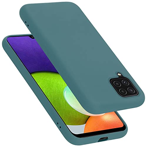 Cadorabo Hülle kompatibel mit Samsung Galaxy A12 / M12 Hülle Silikon Handyhülle für Galaxy A12 / M12 Case aus flüssigem Silikon- Kratzfeste und stoßfeste dünne TPU Schutzhülle - Liquid GRÜN Cadorabo Hülle kompatibel mit Samsung Galaxy A12 / M12 Hülle Silikon Handyhülle für Galaxy A12 / M12 Case aus flüssigem Silikon- Kratzfeste und stoßfeste dünne TPU Schutzhülle - Liquid GRÜN von Cadorabo