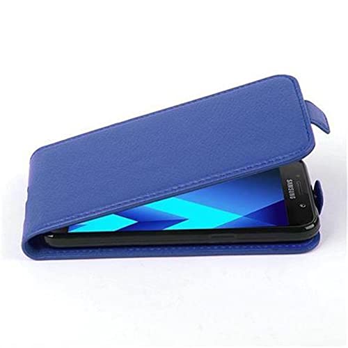 Cadorabo Hülle kompatibel mit Samsung Galaxy A3 2017 Flip Design aus Premium Kunst Leder Flip Klappbare Stoßfeste Magnetische Cover Hülle für Galaxy A3 2017 Tasche in Blau Cadorabo Hülle kompatibel mit Samsung Galaxy A3 2017 Flip Design aus Premium Kunst Leder Flip Klappbare Stoßfeste Magnetische Cover Hülle für Galaxy A3 2017 Tasche in Blau von Cadorabo