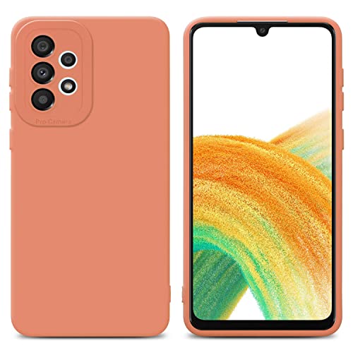 Cadorabo Hülle kompatibel mit Samsung Galaxy A32 4G Schutzhülle TPU Silikon Case Liquid Design mit Kameraschutz Slim Kratzfest Weiche Gummi mit Rundumschutz Case Hülle für Galaxy A32 4G in Orange Cadorabo Hülle kompatibel mit Samsung Galaxy A32 4G Schutzhülle TPU Silikon Case Liquid Design mit Kameraschutz Slim Kratzfest Weiche Gummi mit Rundumschutz Case Hülle für Galaxy A32 4G in Orange von Cadorabo