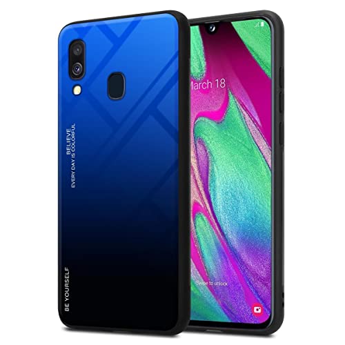 Cadorabo Hülle kompatibel mit Samsung Galaxy A40 Schutzhülle TPU Silikon Case Glas Slim Kratzfest Weiche Gummi mit Rundumschutz Case Hülle für Galaxy A40 in Schwarz Cadorabo Hülle kompatibel mit Samsung Galaxy A40 Schutzhülle TPU Silikon Case Glas Slim Kratzfest Weiche Gummi mit Rundumschutz Case Hülle für Galaxy A40 in Schwarz von Cadorabo